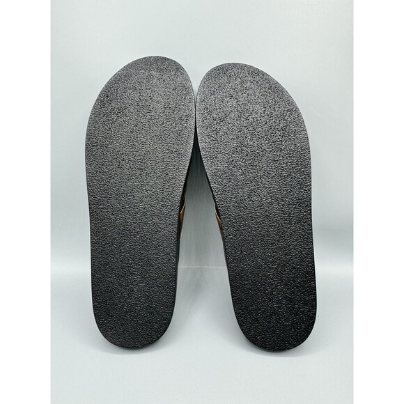 STACY ADAMS Men's Mondo Cross Strap Open Toe Slide Sandals, Size 12M, Cognac - Picture 11 of 11